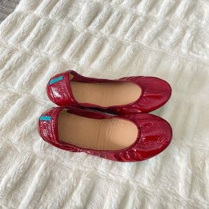 Tieks ballet flats ruby red